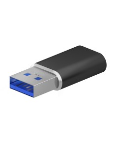 AISENS Mini Adaptador USB 3.2 Gen2 / USB 2.0 3A, Tipo USB-C/H-A/M,