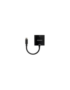 AISENS Conversor USB-C A HDMI 4K@30Hz, USB-C/M-HDMI/H, Negro, 15cm 2