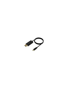 AISENS Cable Conversor Aluminio USB-C a Displayport 8K@60Hz, USB-C/M-DP/M, Negro, 0.8M 2