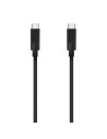 AISENS Cable USB 3.2 Gen1 5Gbps 4k@60Hz 3A 60W E-Marker, Tipo USB-C/M-USB-C/M, Negro, 4.0m