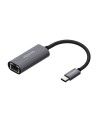 AISENS Conversor USB3.1 Gen1 USB-C A Ethernet Gigabit 10/100/1000 Mbps, Gris, 15cm