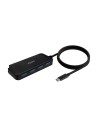 AISENS Hub USB 3.1 USB-C, USB-C/M-4x Tipo A/H, Negro, 60cm