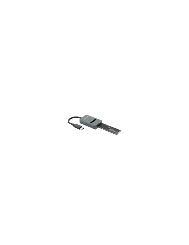 AISENS USB-C Dock M.2 (NGFF) ASUC-M2D012-GR SATA/NVMe A USB3.1 Gen2, Gris
