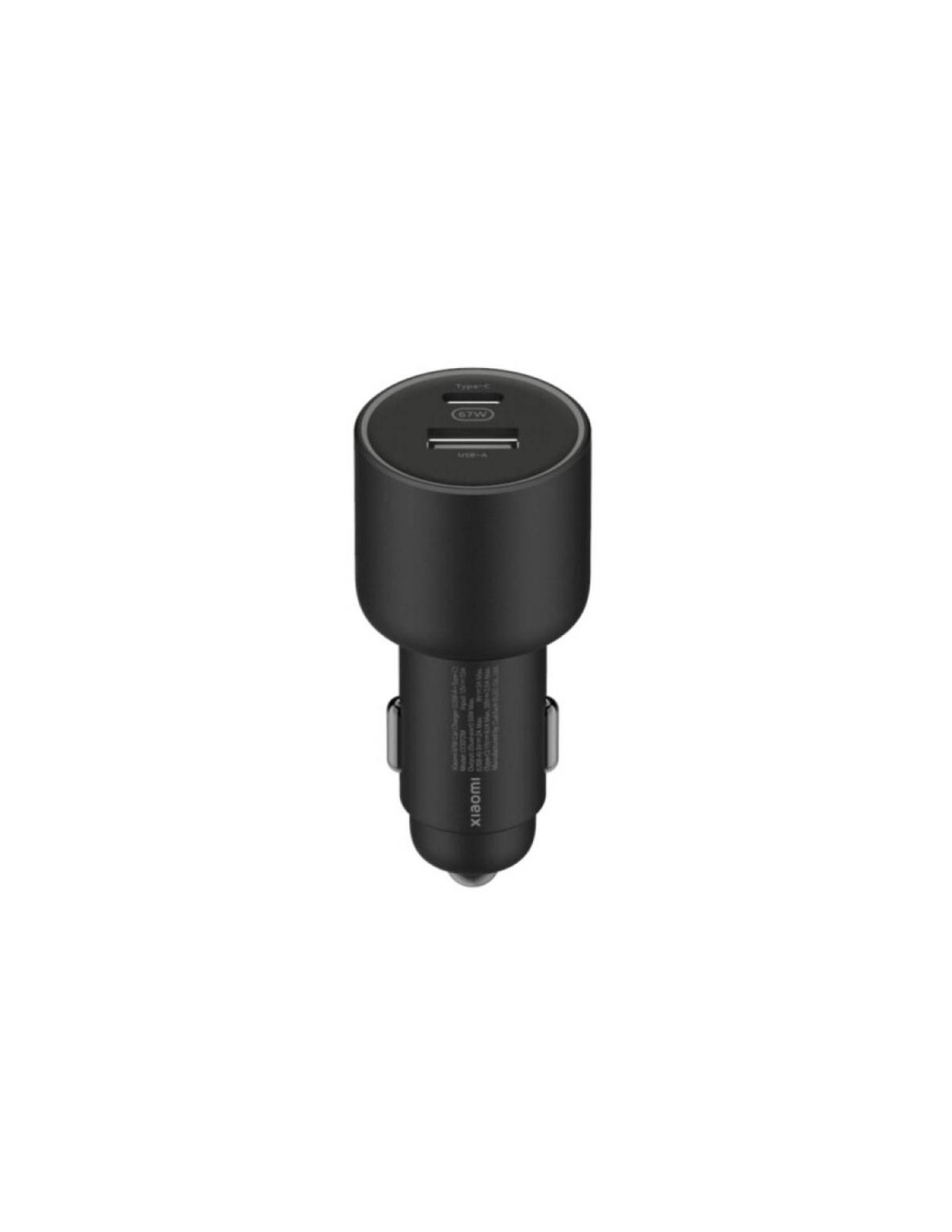 CARGADOR DE COCHE XIAOMI 67W CAR CHARGER (USB-A + TYPE-C)