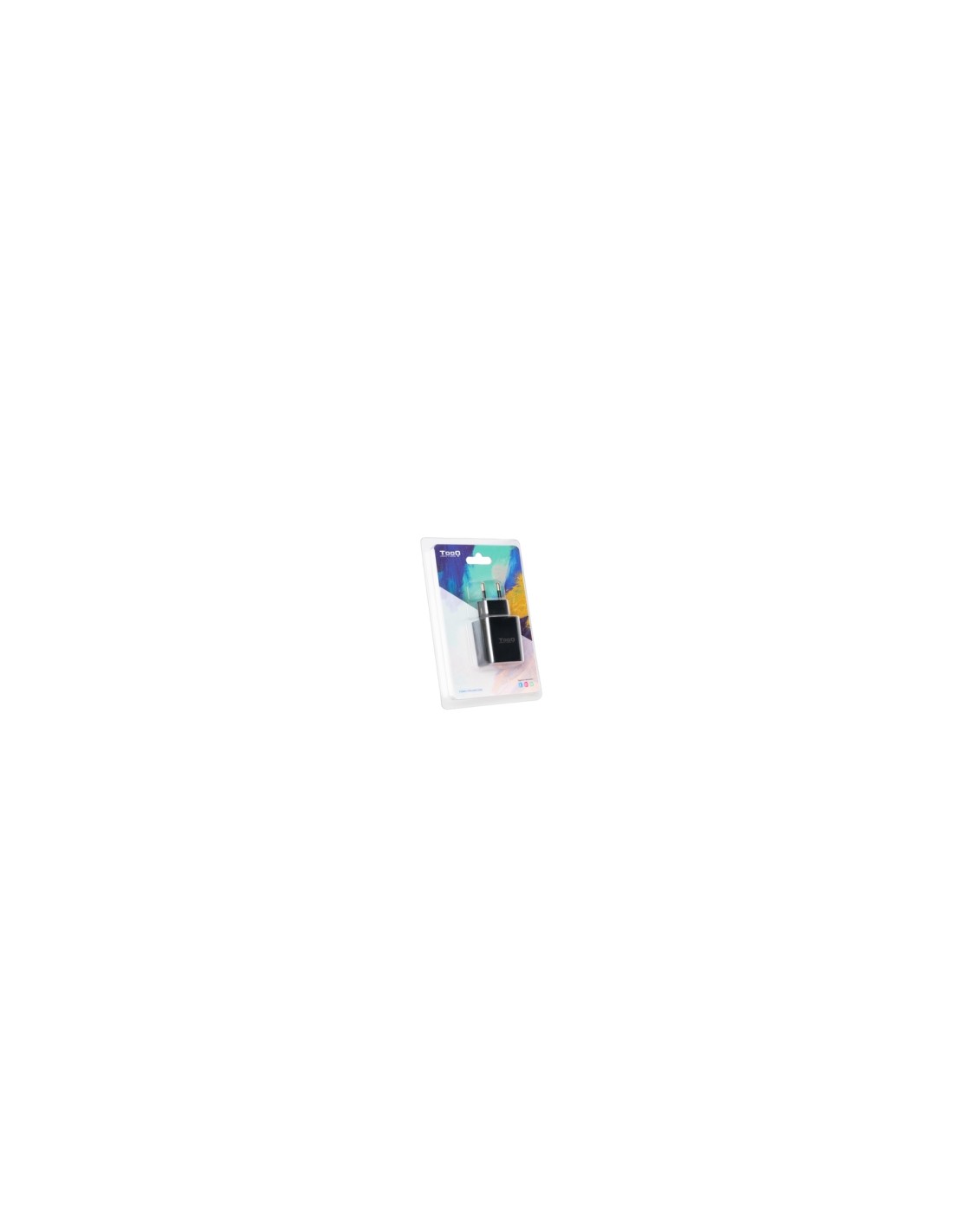TooQ Cargador de Pared USB-C PD20W, Negro