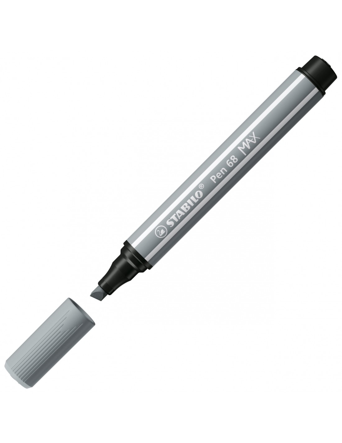 STABILO Pen 68 MAX rotulador Gris 1 pieza(s)