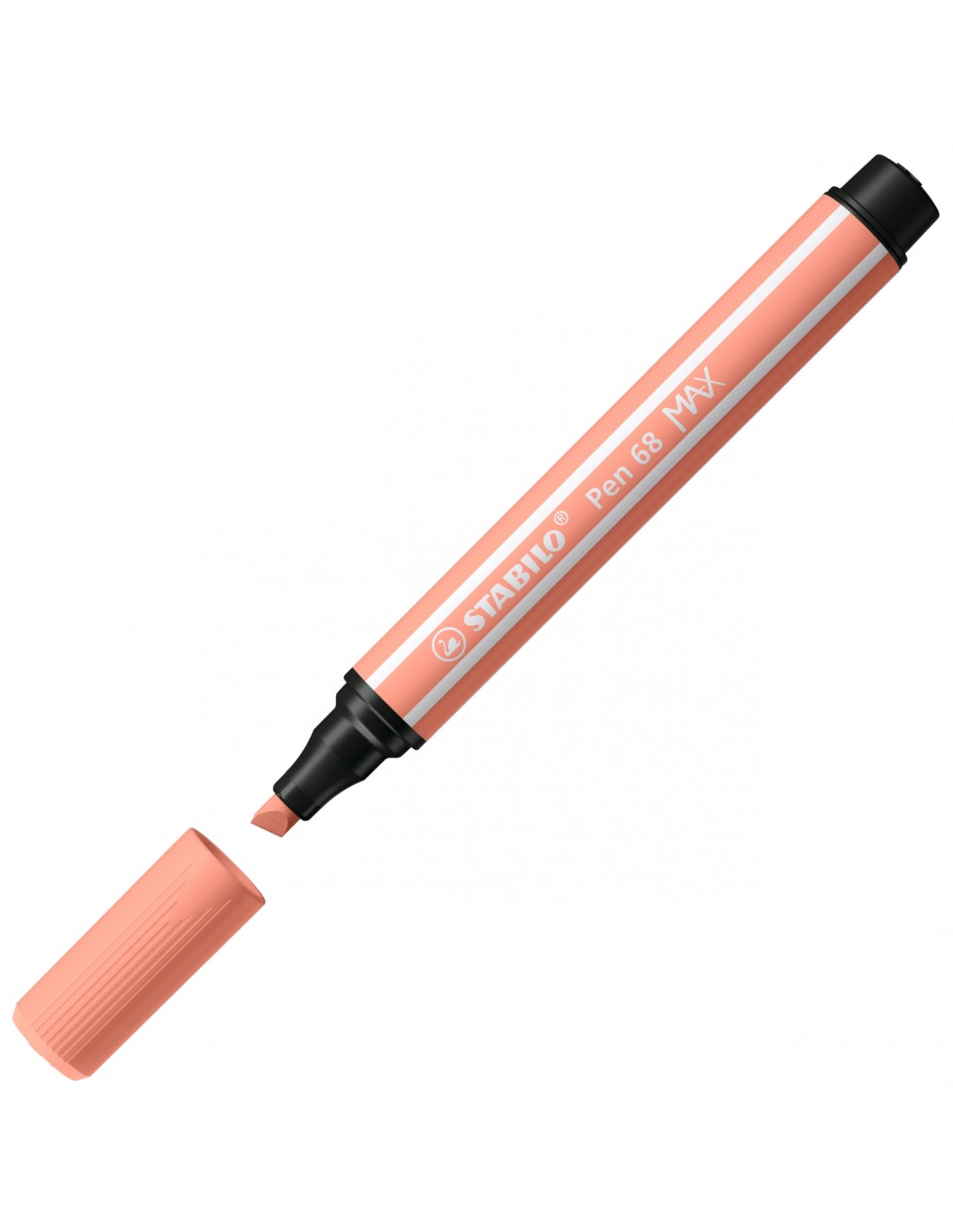 STABILO Pen 68 MAX rotulador Naranja claro 1 pieza(s)