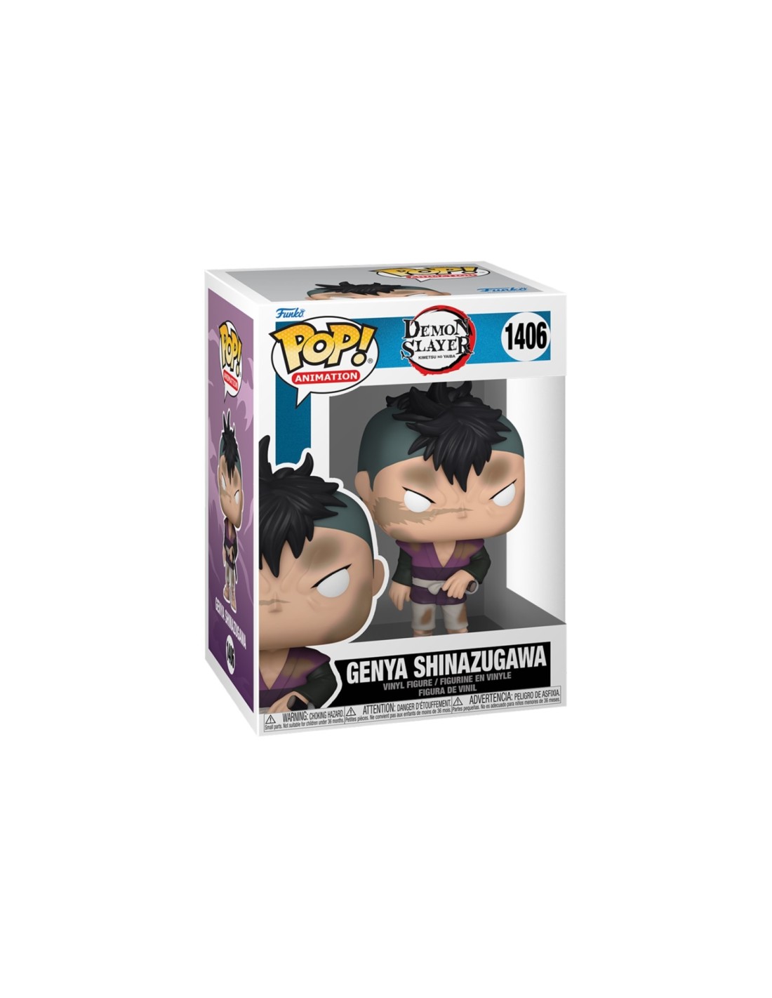 FUNKO POP DEMON SLAYER KIMETSU NO YAIBA GENYA 72609