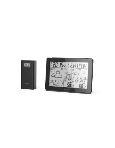 Hama Meteotime Negro Batería