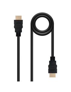 Nanocable Cable HDMI alta velocidad / HEC, A/M-A/M, Negro, 10 m