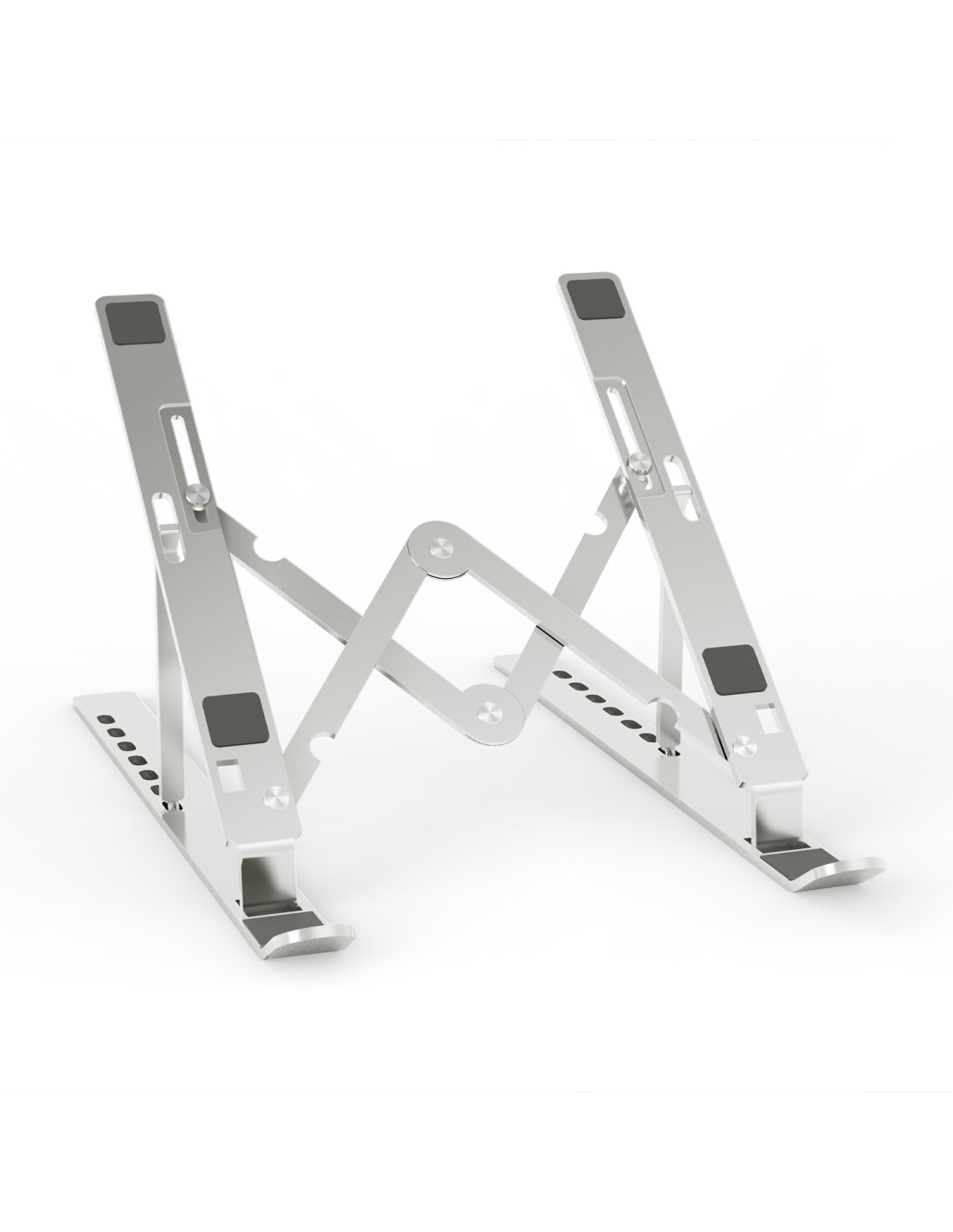 AISENS Soporte de Sobremesa Ajustable para Portatil / Tablet, Plata