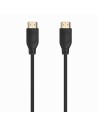 AISENS Cable HDMI V2.0 Premium Alta Velocidad / Hec 4K@60Hz 18Gbps, A/M-A/M, Negro, 0.5m
