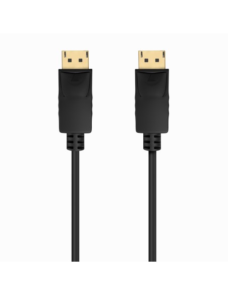 AISENS Cable DISPLAYPORT V1.2 CCS 4K@60Hz, DP/M-DP/M, Negro, 1.5m