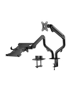 AISENS Soporte de Mesa Contrapeso Giratorio e Inclinable para