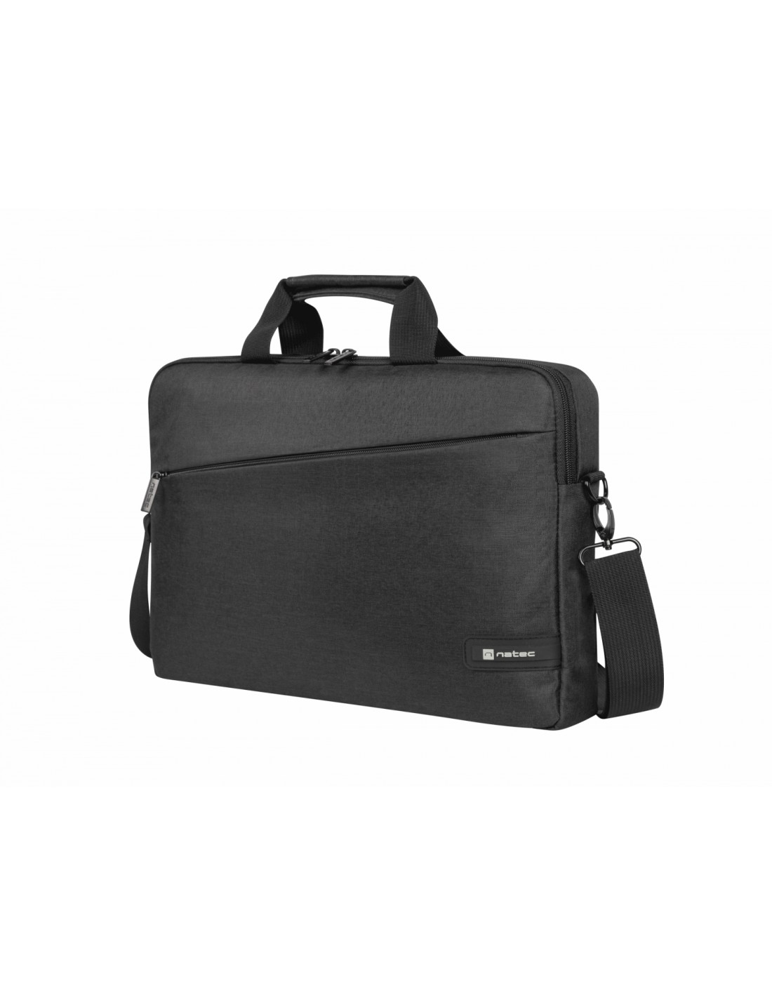 NATEC Beira maletines para portátil 39,6 cm (15.6") MaletÍ­n Negro
