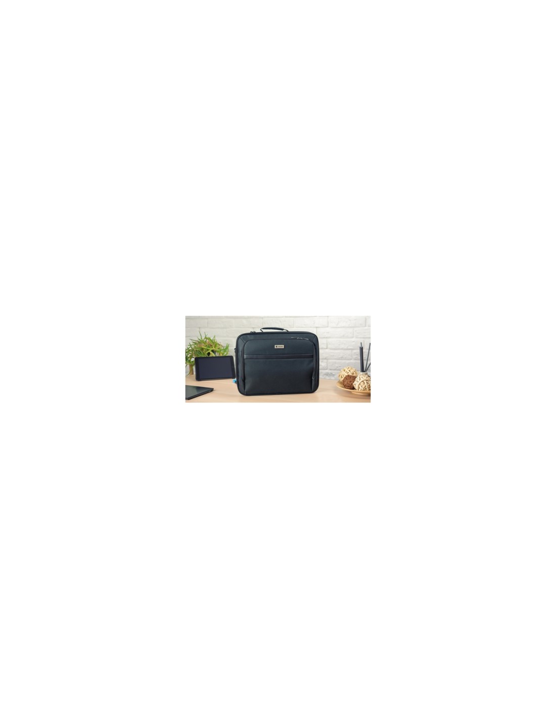 NATEC Boxer Lite maletines para portátil 39,6 cm (15.6") MaletÍ­n Negro