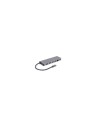 Gembird A-CM-COMBO5-05 hub de interfaz USB 3.2 Gen 1 (3.1 Gen 1) Type-C 5000 Mbit/s Gris