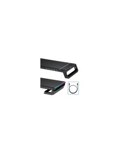 Ewent EW1268 soporte para monitor Escritorio Negro 2