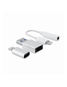 CoolBox KIT DE CONECTIVIDAD IPHONE/IPAD (LIGHTNING-JACK