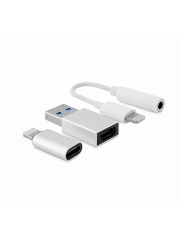 CoolBox KIT DE CONECTIVIDAD IPHONE/IPAD (LIGHTNING-JACK