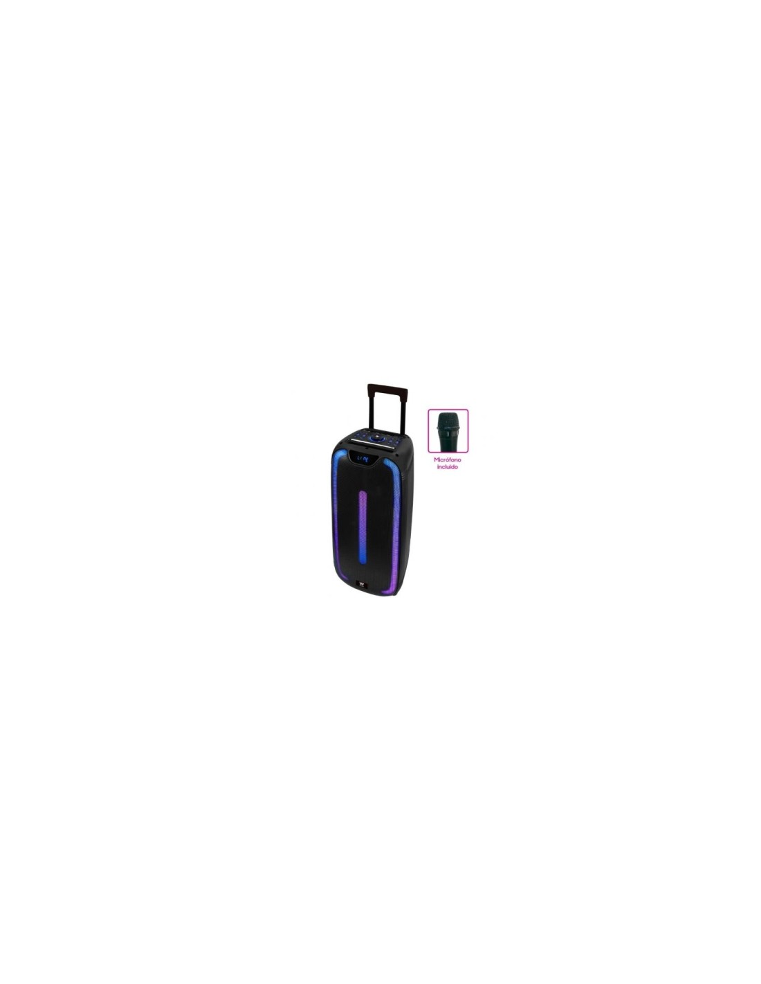 Altavoz Portable con Bluetooth Woxter Rock'n'Roller ST/ 100W