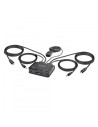 StarTech.com C2-D46-UC2-CBL-KVM interruptor KVM Negro