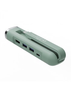 Ewent EW1148 base para portátil y replicador de puertos Alámbrico USB