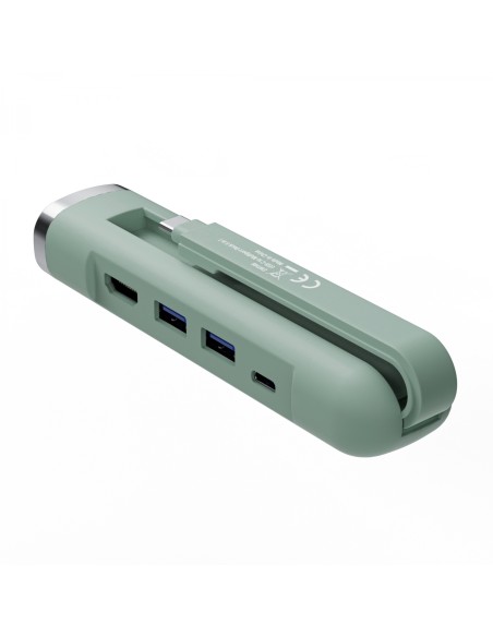 Ewent EW1148 base para portátil y replicador de puertos Alámbrico USB