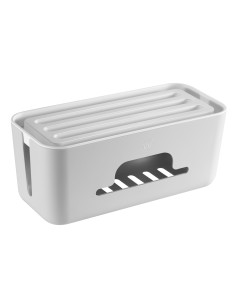 Ewent EW1569 organizador de cables Universal Caja de cables Blanco 1
