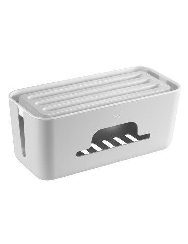Ewent EW1569 organizador de cables Universal Caja de cables Blanco 1