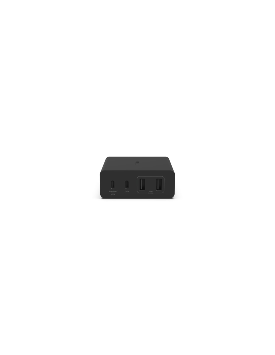 Belkin WCH010vfBK Portátil, Smartphone, Reloj inteligente, Tableta Negro Corriente alterna Carga rápida Interior