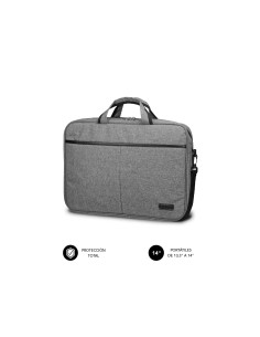 SUBBLIM MaletÍ­n Ordenador Elite Laptop Bag 13,3-14" Grey