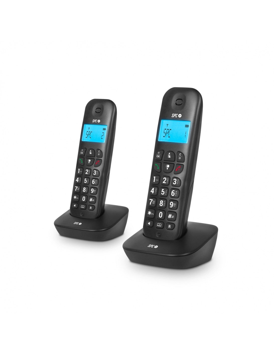 SPC AIR PRO DÍ?O Teléfono analógico Identificador de llamadas Negro