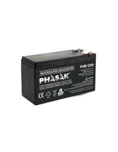 Phasak PHB 1209 baterÍ­a para sistema ups Sealed Lead Acid (VRLA) 12 V 9 Ah