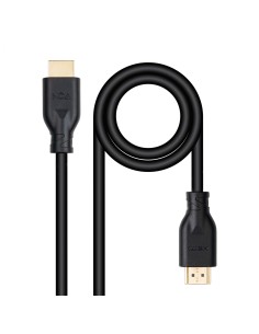 Nanocable Cable HDMI V2.0 4K@60Hz 18Gbps A/M-A/M CCS 1 m