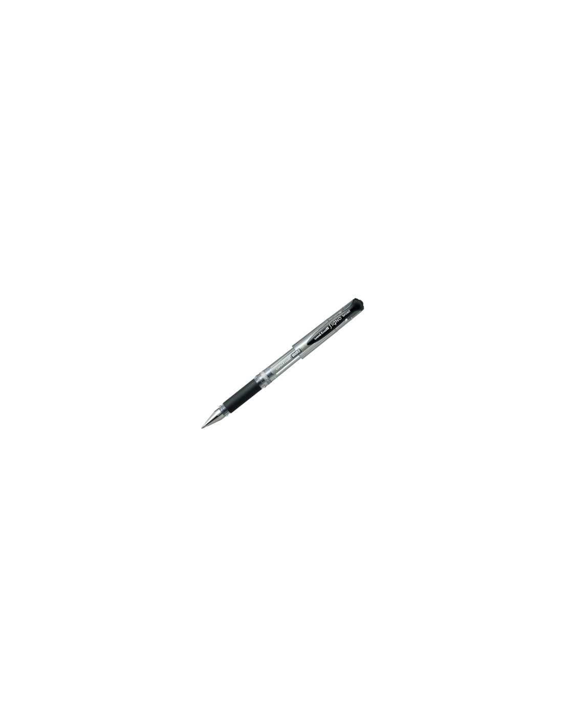 Uni-Ball UM-153 BolÍ­grafo de gel de punta retráctil Negro 1 pieza(s)