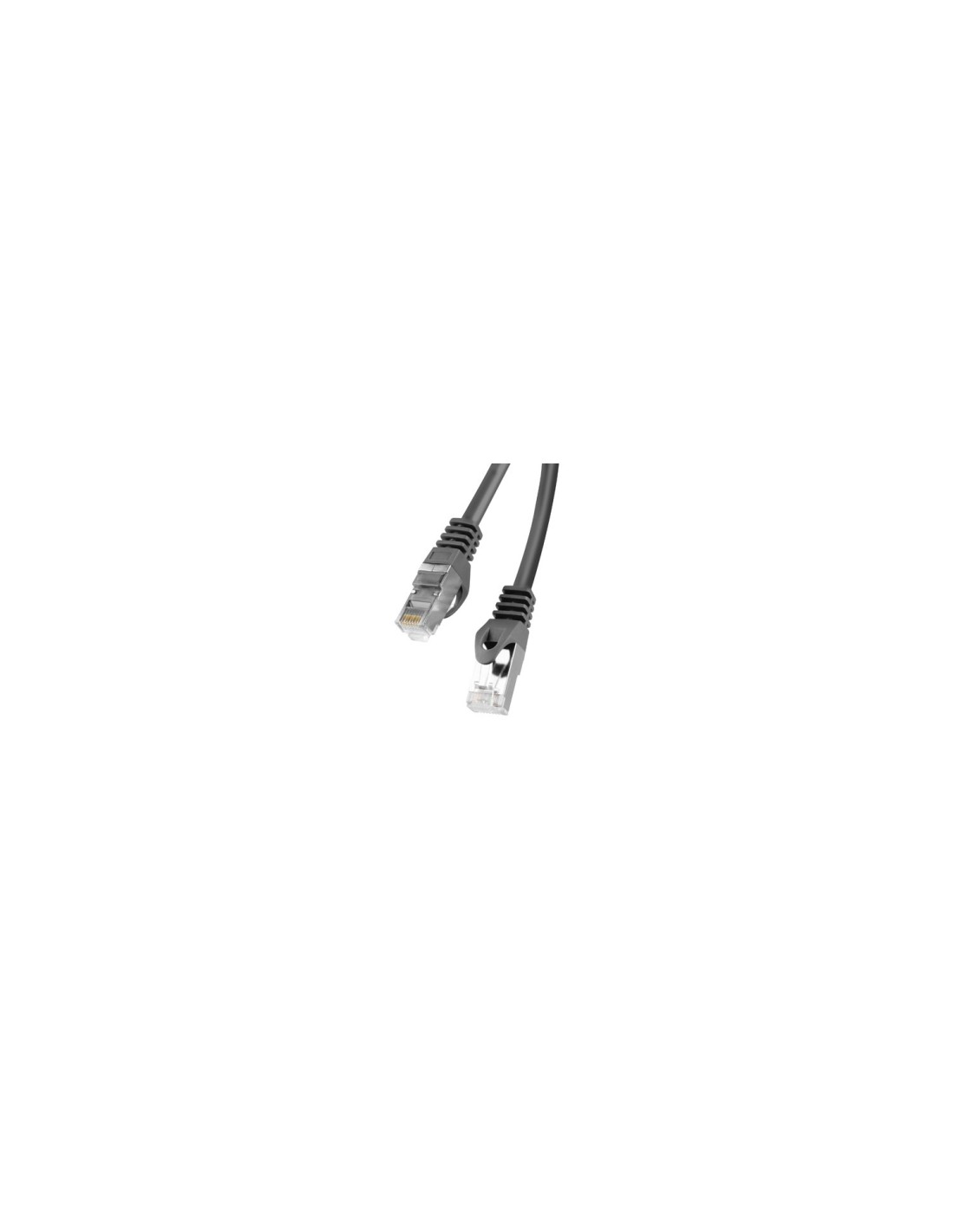 Lanberg PCF6-10CC-0100-BK cable de red Negro 1 m Cat6 F/UTP (FTP)