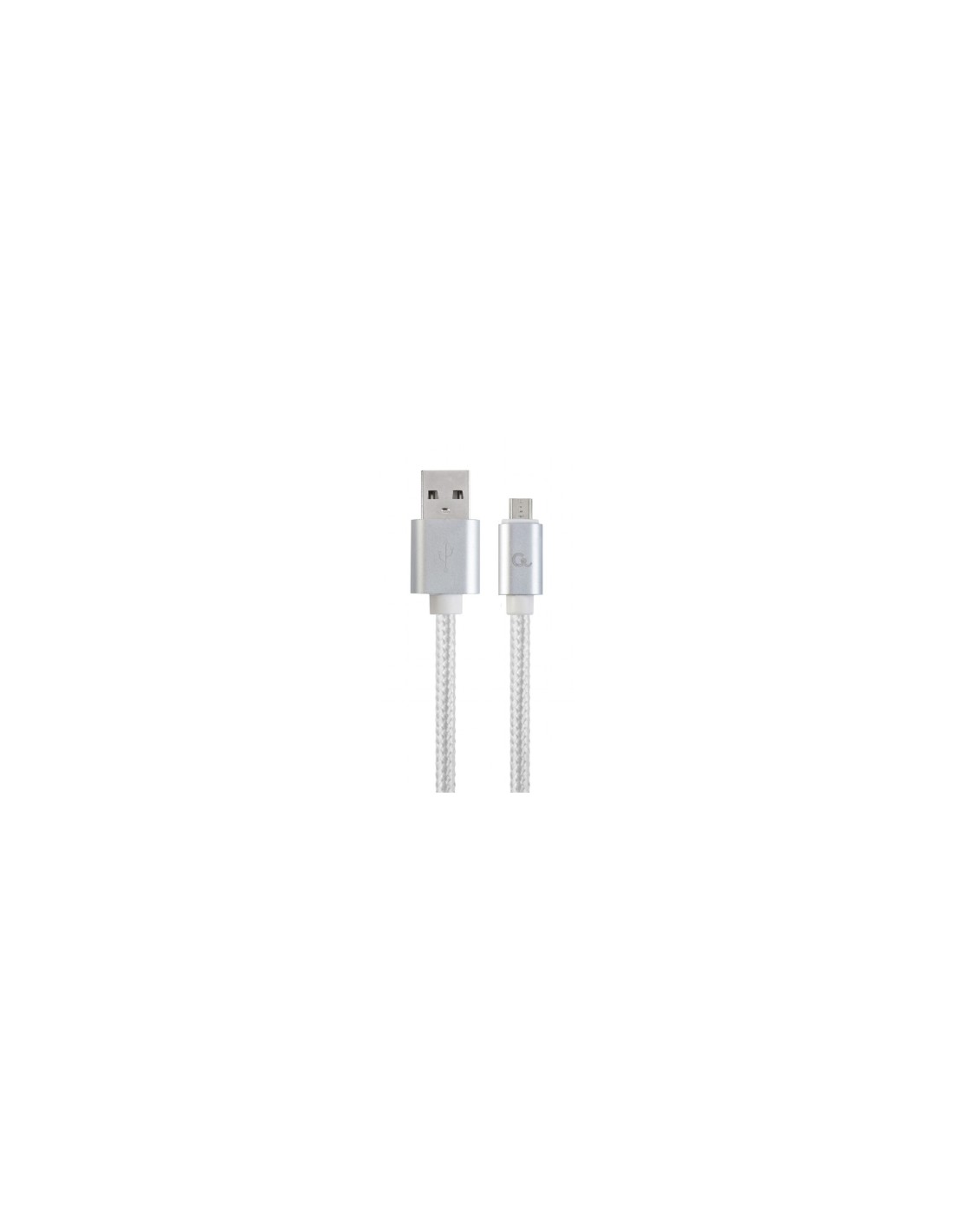 Gembird CCB-MUSB2B-AMBM-6-S cable USB 1,8 m USB 2.0 Micro-USB B USB A Blanco