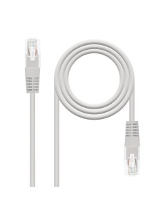 Nanocable Cable de Red Latiguillo RJ45 CAT.6 UTP AWG24, Gris, 25 m