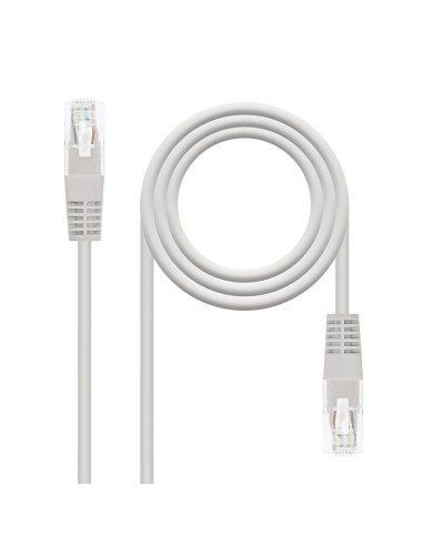 Nanocable Cable de Red Latiguillo RJ45 CAT.6 UTP AWG24, Gris, 25 m