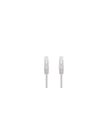 Nanocable Cable de Red Latiguillo RJ45 CAT.6 UTP AWG24, Gris, 25 m