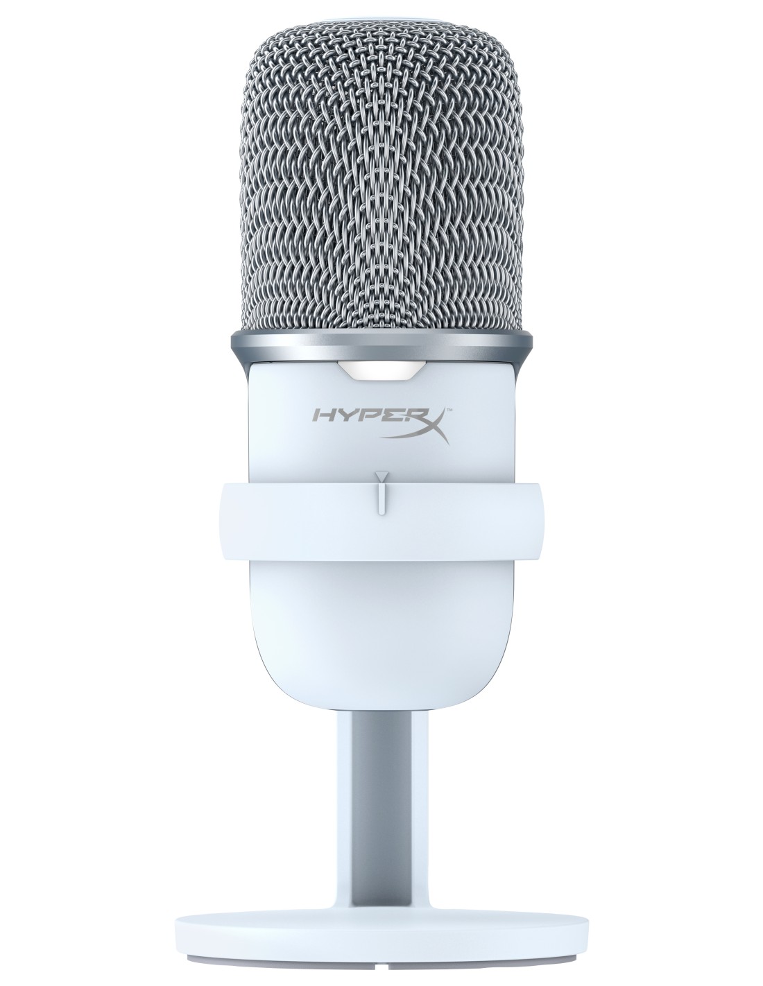 HyperX SoloCast - USB Microphone (White) Blanco Micrófono para videoconsola