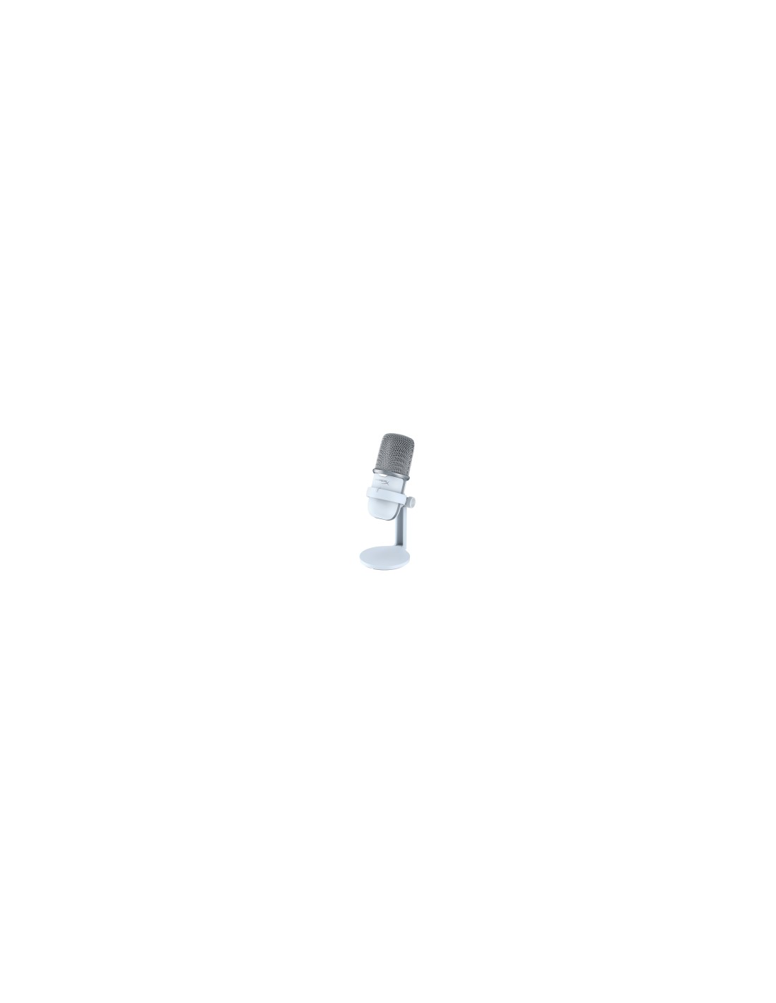 HyperX SoloCast - USB Microphone (White) Blanco Micrófono para videoconsola