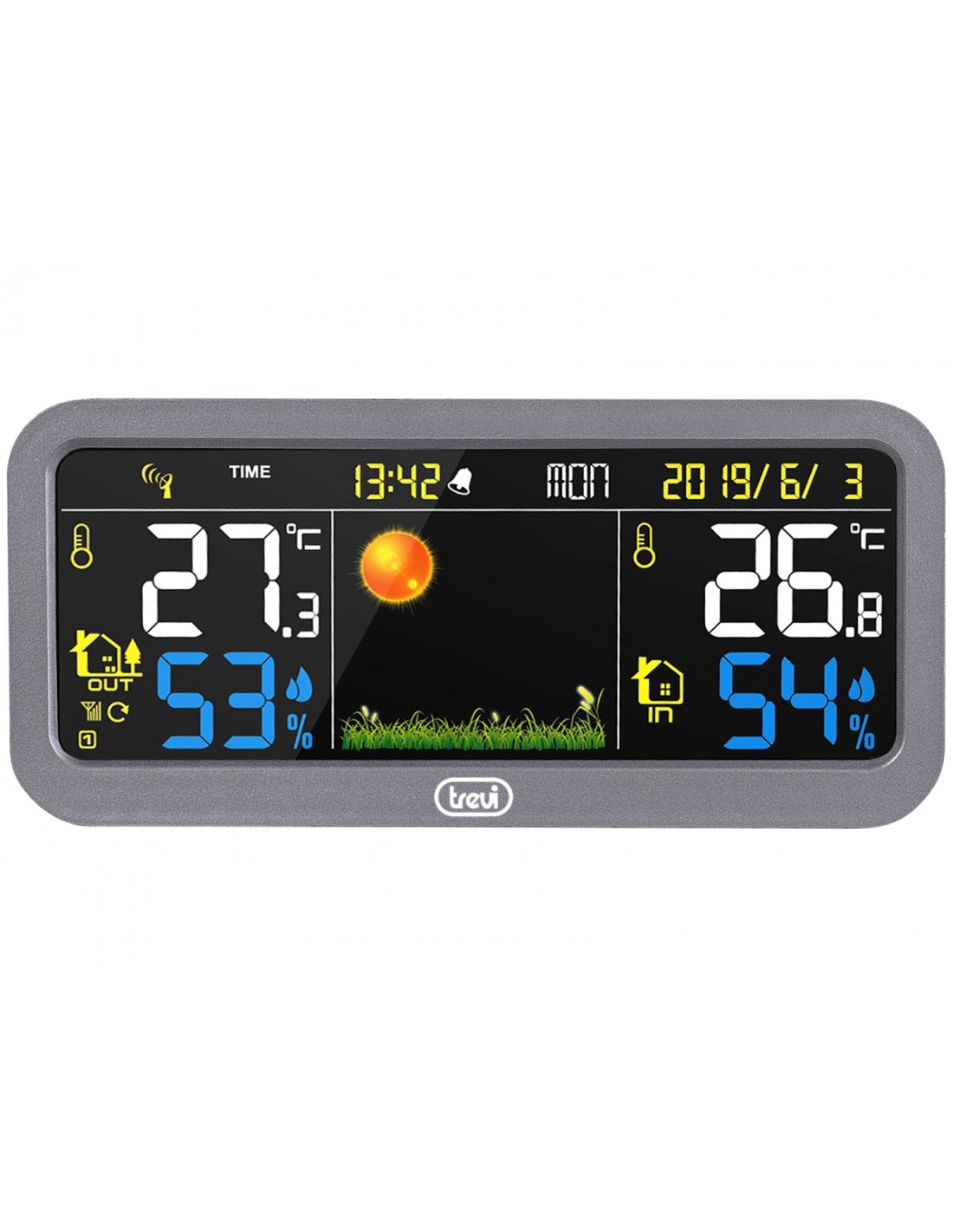 Trevi ME 3P20 RC Gris LCD AC/BaterÍ­a