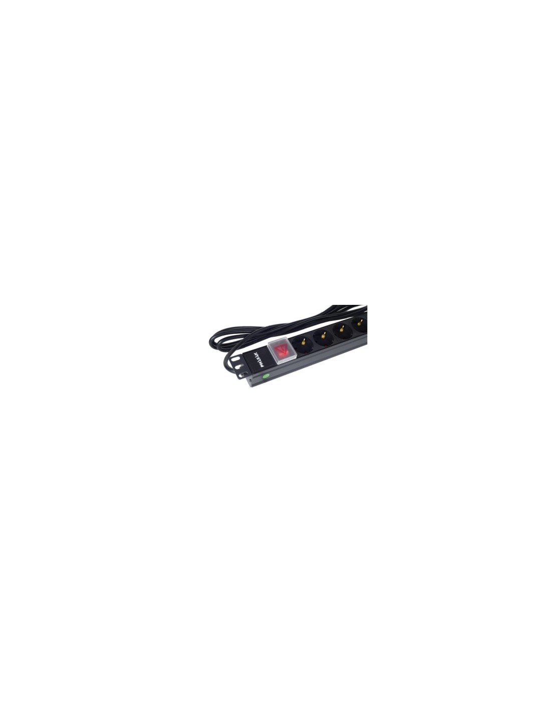 Phasak Regleta 19" 8 tomas SFO C14 con interruptor 3 m - BNS 1520