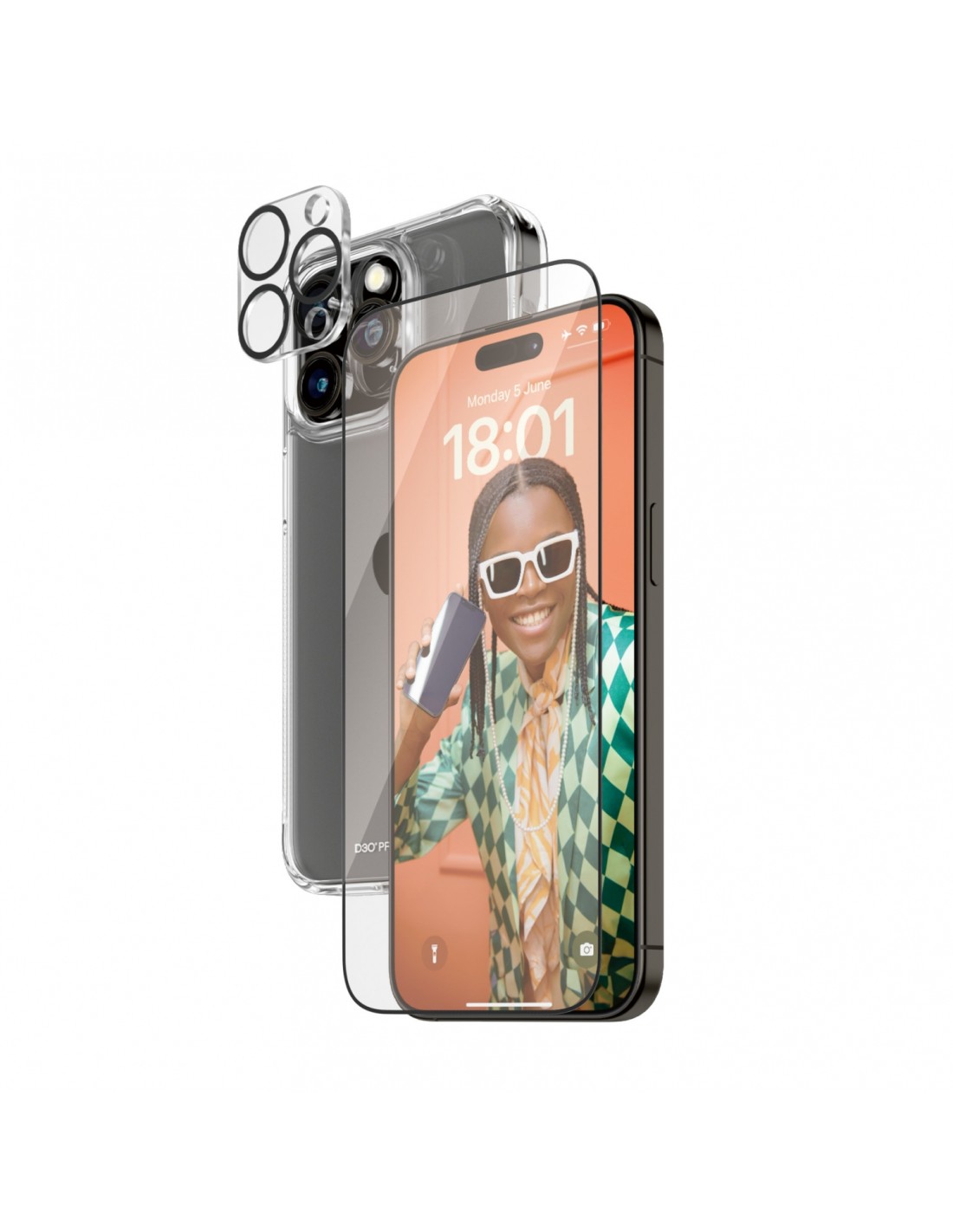 PanzerGlass B1175+2812 protector de pantalla o trasero para teléfono móvil Apple 1 pieza(s)