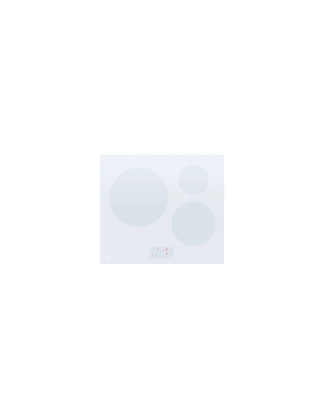 Balay 3EB965WR hobs Azul, Blanco Integrado 60 cm Con placa de inducción 3 zona(s)