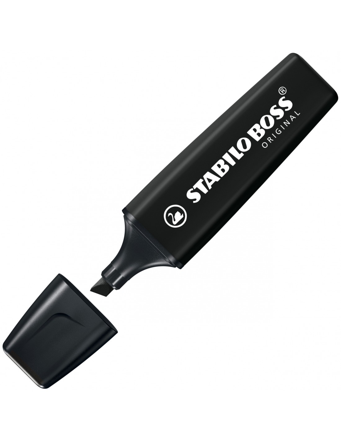 STABILO BOSS ORIGINAL marcador 1 pieza(s) Punta de cincel Negro