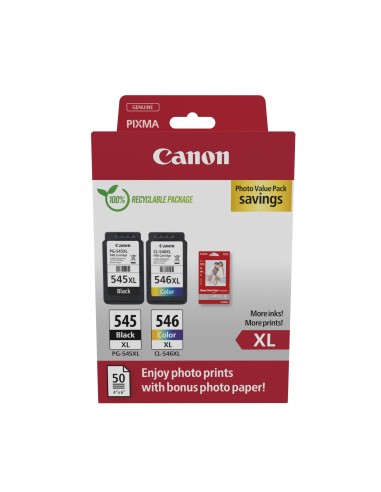 Canon 8286B011 cartucho de tinta 2 pieza(s) Original Negro, Cian,