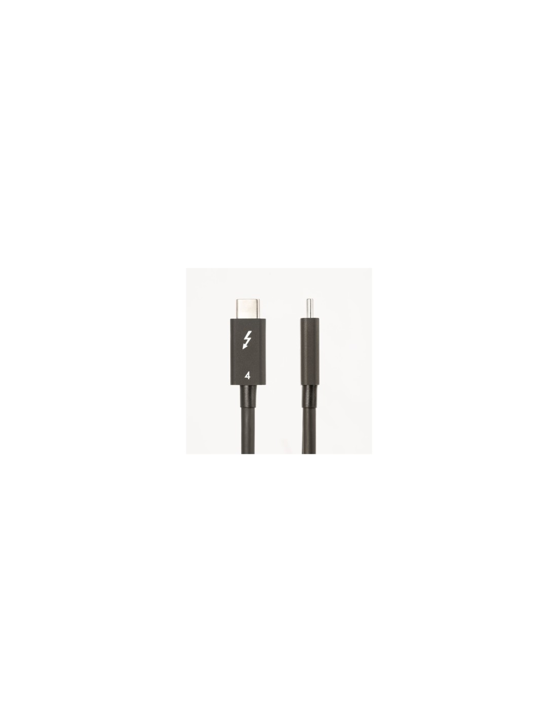 StarTech.com Cable de 1m Thunderbolt 4 - 40Gbps - PD 100W - VÍ­deo 4K/8K - Cable Thunderbolt 4 con Certificación Intel - Compati